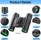 Mini prismáticos compactos para adultos y niños Binocular