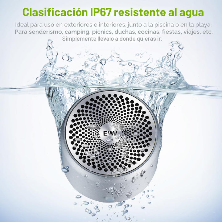 Estuche de viaje empaquetado, mini altavoz Bluetooth inalámbrico co...