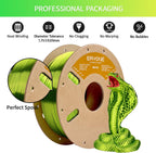 ERYONE Filamento PLA de seda para impresora 3D, 0.069 pulgadas +\/-...