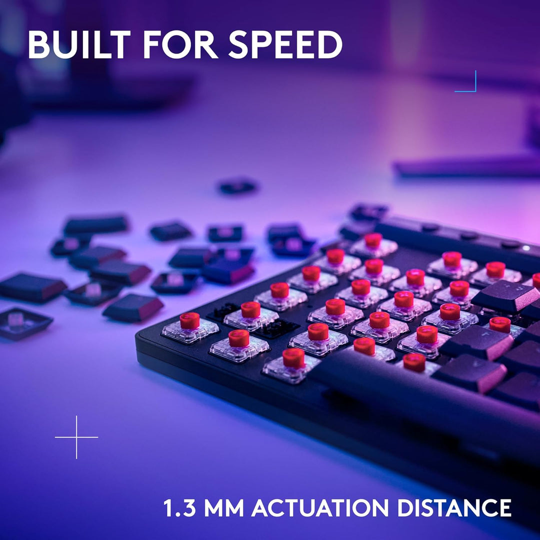 Logitech G515 Lightspeed TKL - Teclado inalámbrico para juegos de p...