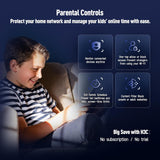 H3C AX5400 WiFi 6 Router para Internet inalámbrico (NX54), enrutado...