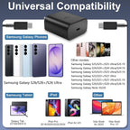 45W Super Fast USB C Android tipo C cargador de teléfono de carga rápida