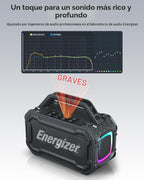 Energizer Altavoces Bluetooth al aire libre, altavoz inalámbrico portátil