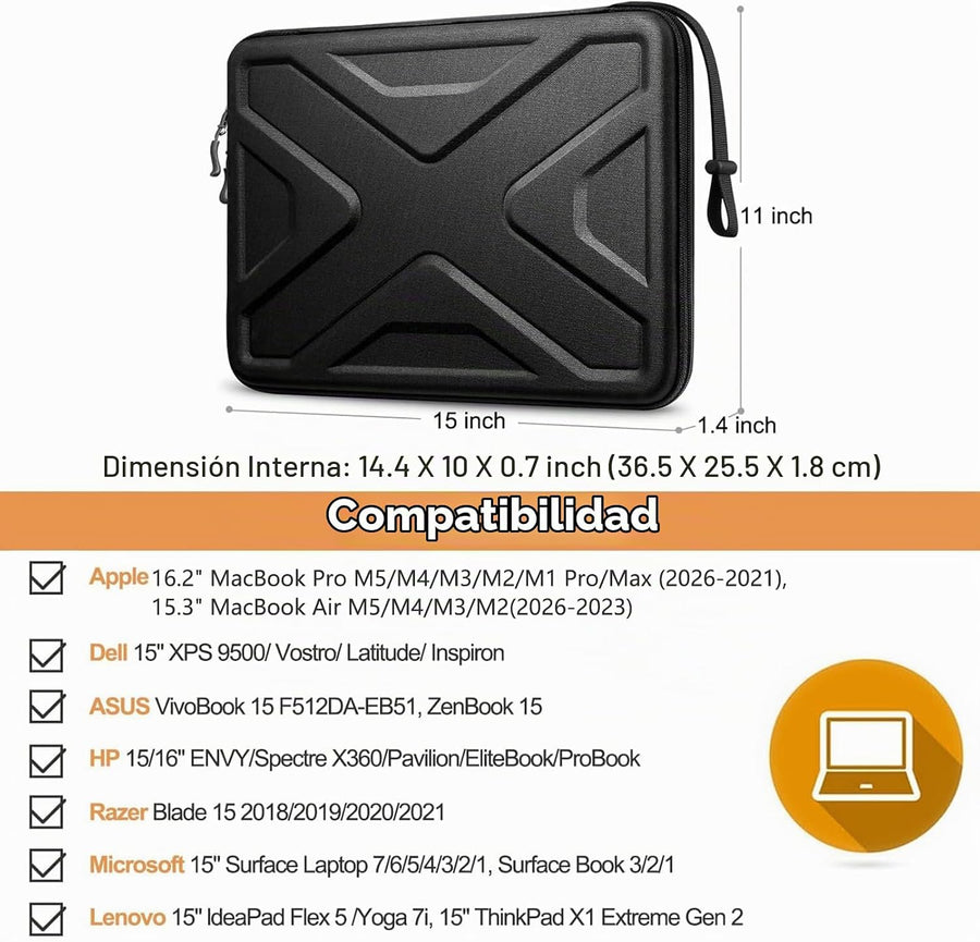 SITHON Funda rígida para laptop para MacBook Air M5\/A3448 de 15 pu...