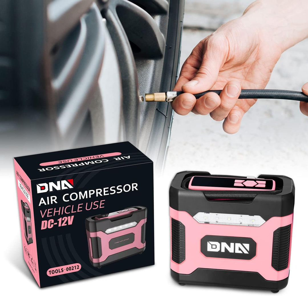 DNA MOTORING TOOLS-00212 - Inflador de neumáticos digital de 12V CC...
