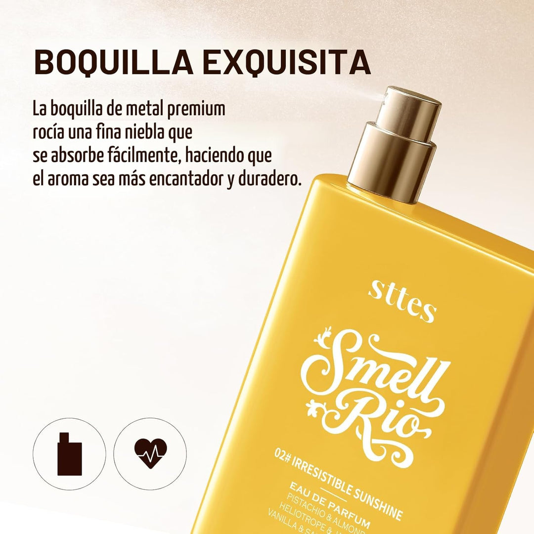 Sttes Perfume 602# Irresistible Sunshine para mujer \u2013 Pistacho...