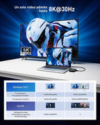 Cable Matters, 201356, hub USB 2.0 de 8 puertos