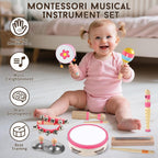 Instrumentos musicales para niños pequeños de 18 meses o más, juguetes de