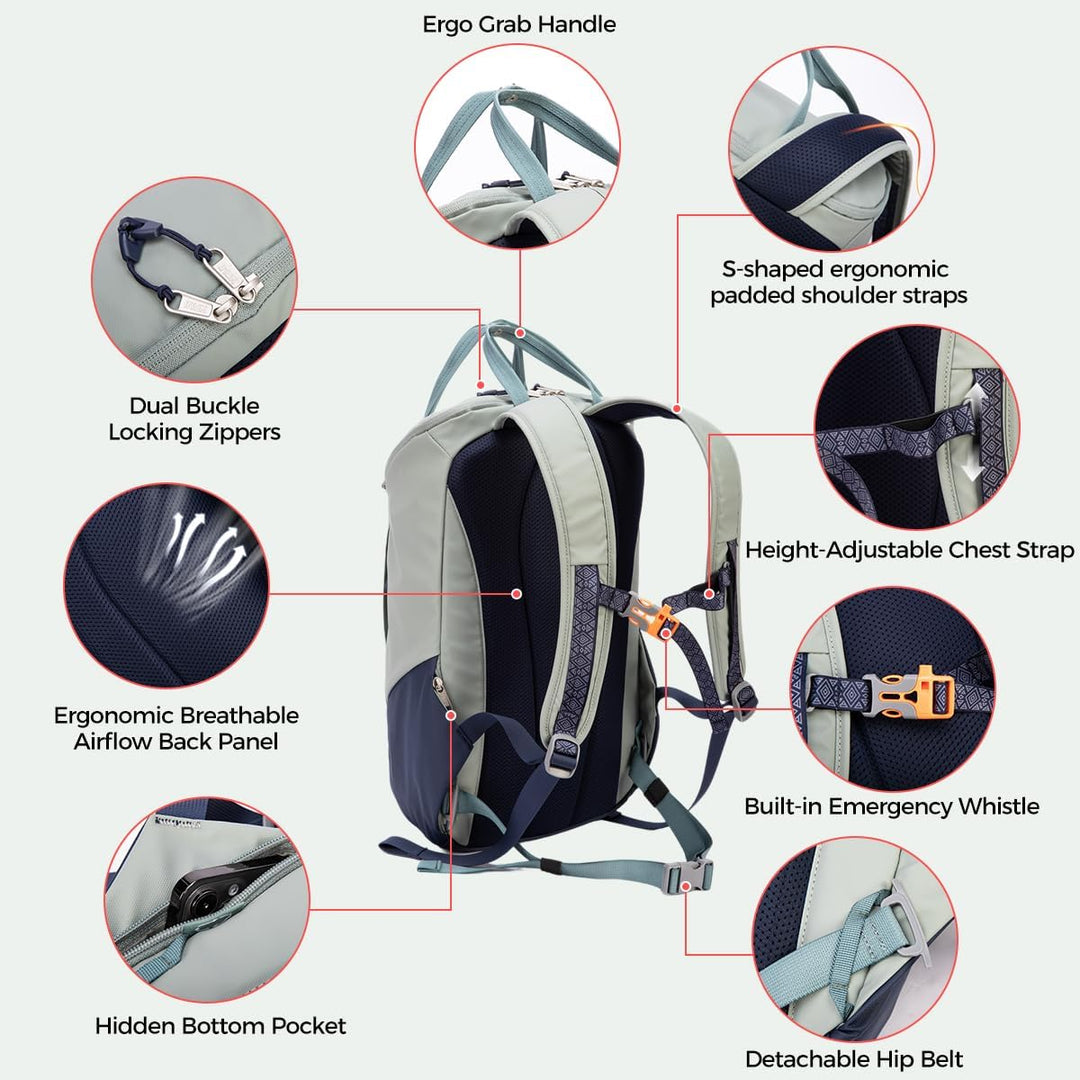 INUK Mochila para laptop para estudiantes universitarios y trabajo,...
