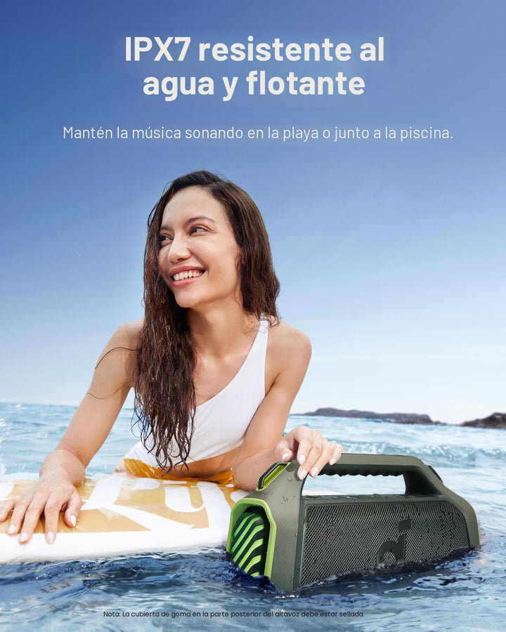 Soundcore Boom 2 Plus - Altavoz portátil de Anker, 140 W, 2+2 canal...