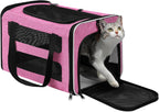 Bolsa de viaje para gatos medianos a grandes de más de 15 libras
