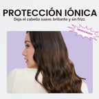 Wavytalk Blown Away onic Secador de pelo rosa, cepillo alisador de pelo Steamline Pro