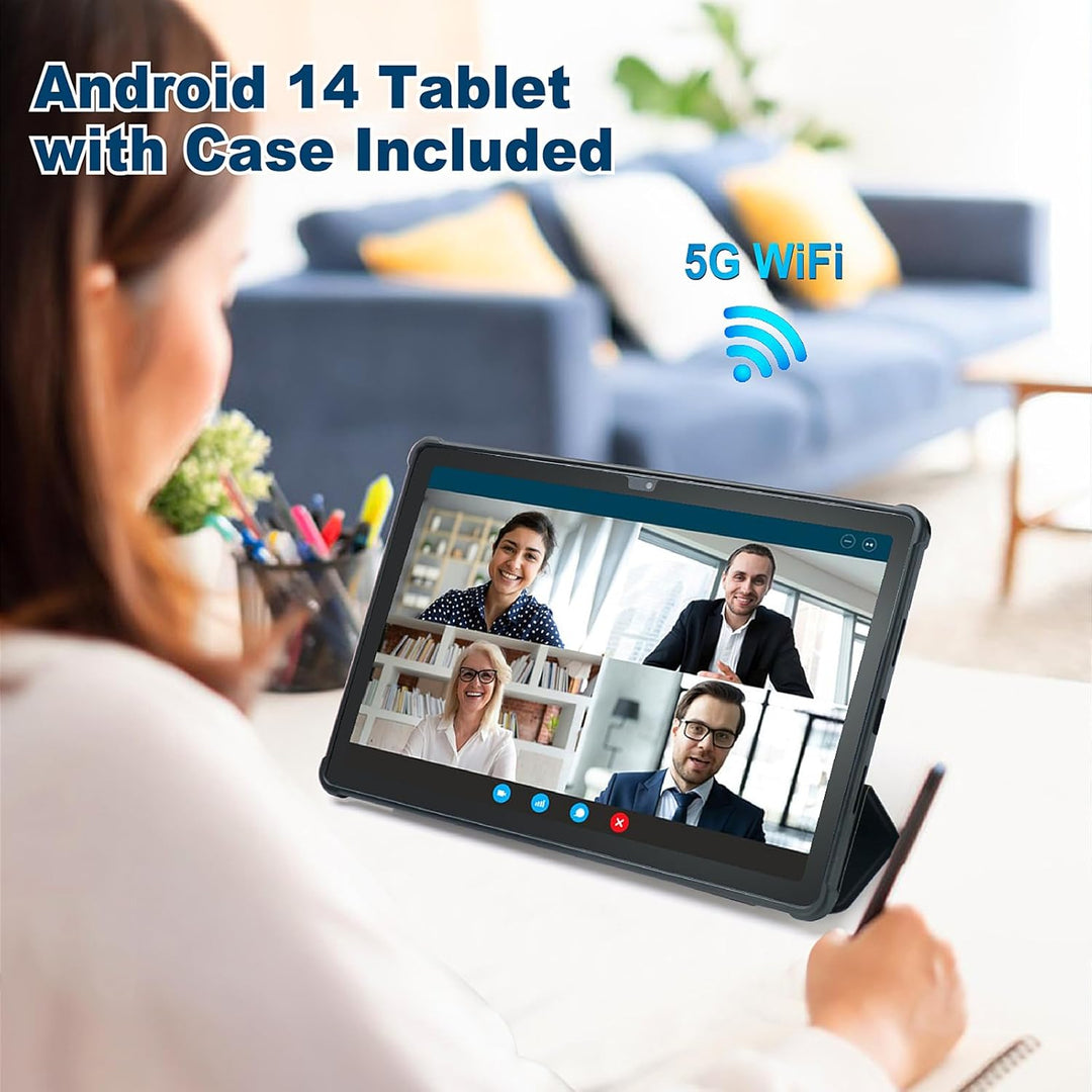 Tablet Tablet Android 14 de 11 pulgadas, tabletas 2025 con procesad...