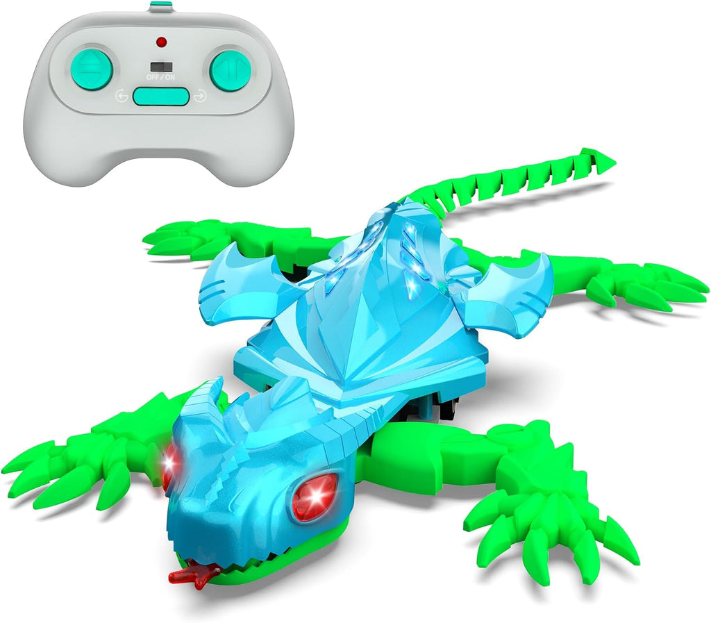 Lagarto de escalada de pared recargable con control remoto