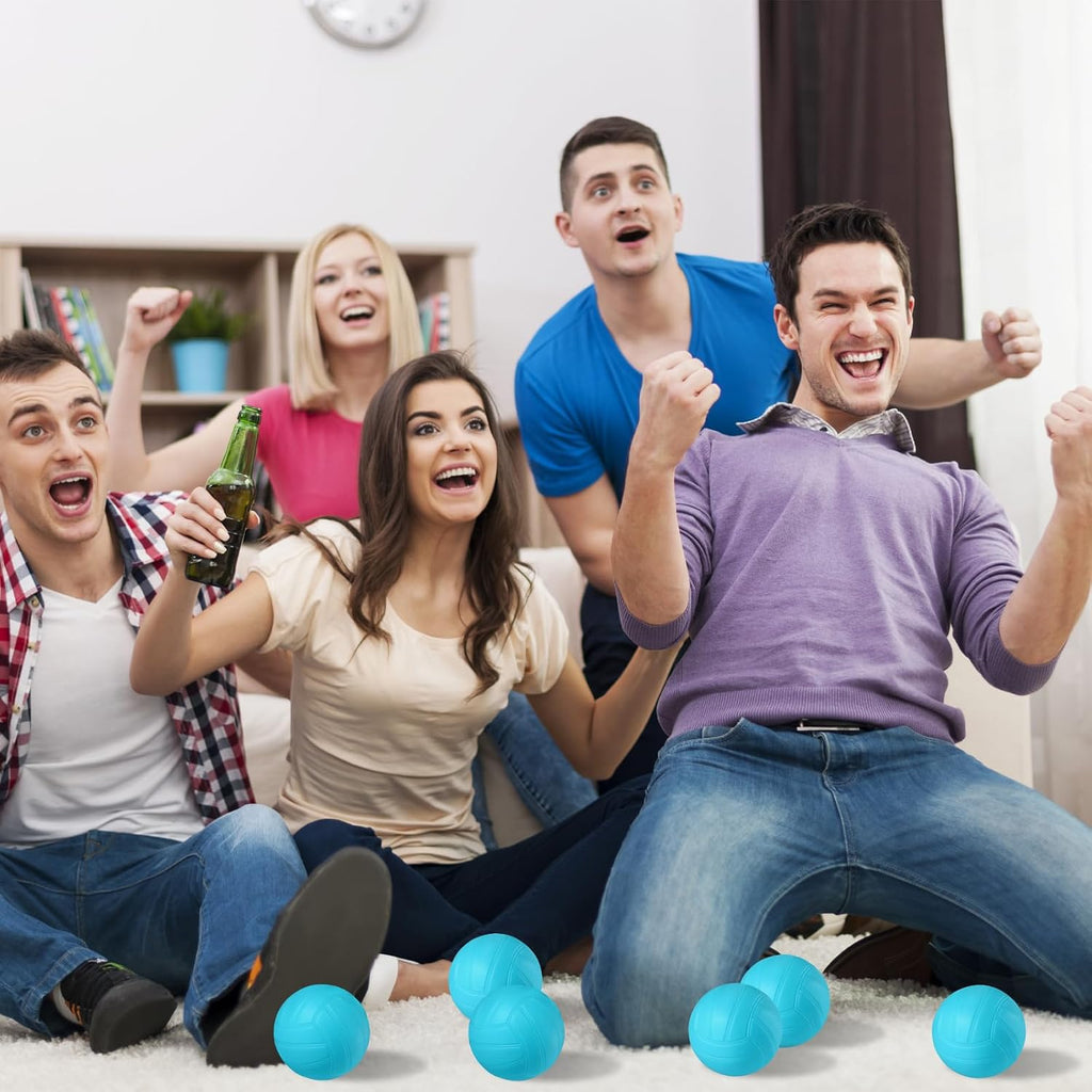20 pelotas de voleibol miniatura de 4 pulgadas, bolas de voleibol en miniatura, bolas de repuesto para juegos de voleibol, regalos para jugadores, equipo, adolescente, piscina, estadio