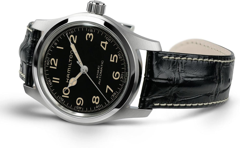 Hamilton Khaki Field Murph Reloj automático para hombre, caja de acero