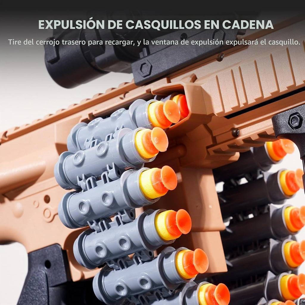 Paquete de 2 Cuteland Foam Blaster 763033 JellyBullet Juego de disparos, 18