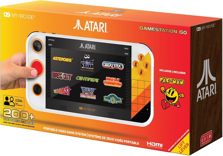 My Arcade Atari Gamestation Go Rechargeable Battery Over