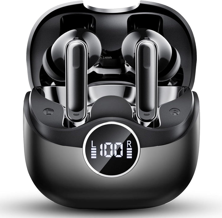 Auriculares inalámbricos híbridos adaptativos con cancelación activ...