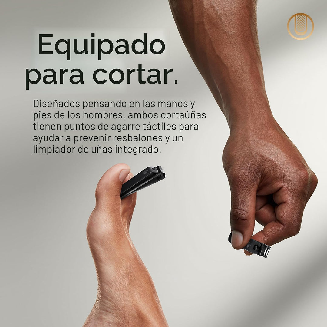 MANSCAPED® Shears 3.0, Kit de viaje de 5 piezas de precisión para e...