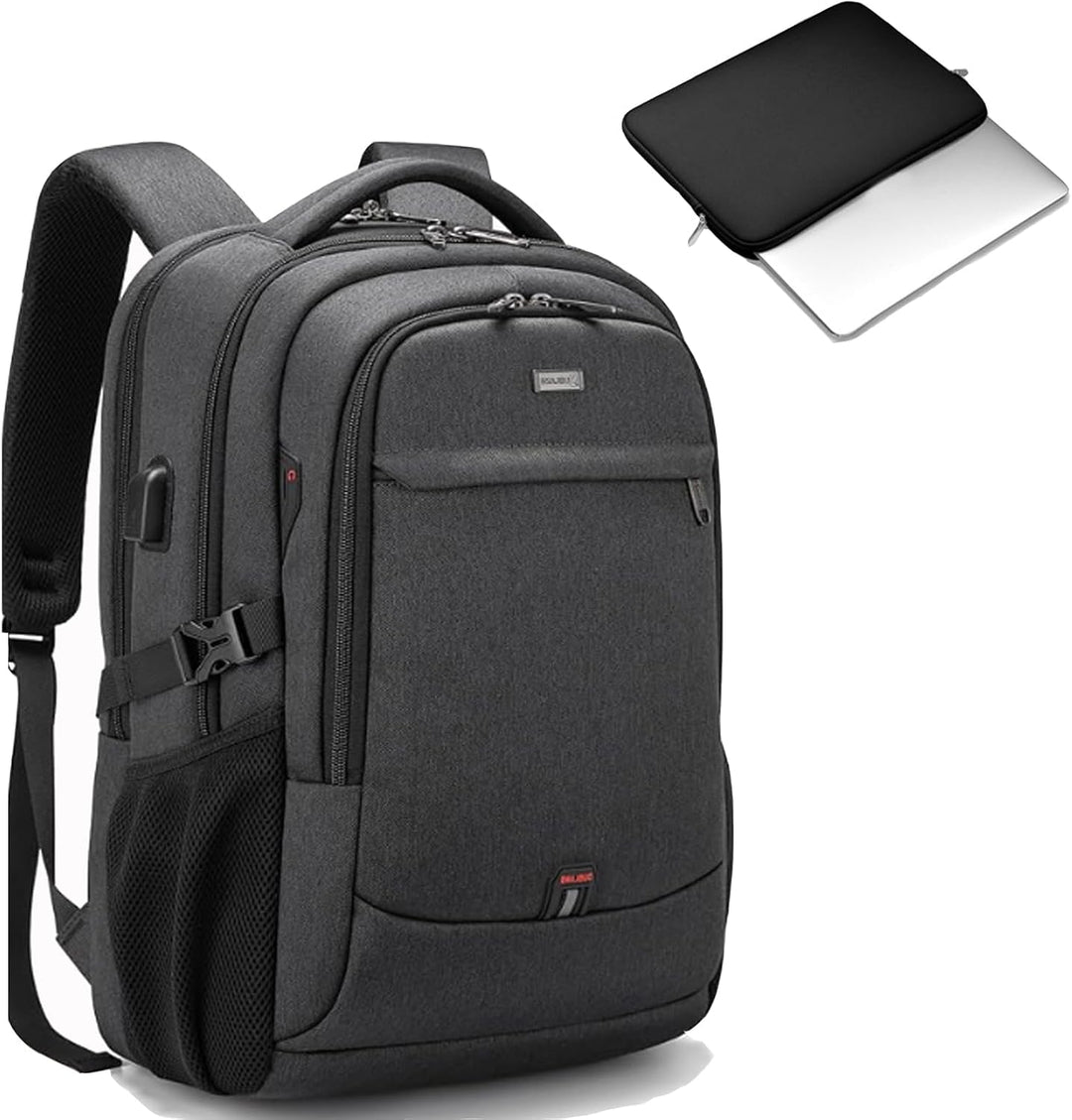 DUSLANG Mochila para portátil para viajes, resistente al agua, moch...