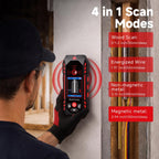 NOYAFA Detecta Vigas, Detector Eléctrico de Pared con Sensibilidad Ajustable