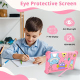 okulaku Tableta para niños, tabletas de 7 pulgadas para niños de 3...