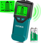 Detector de pernos - Escáner de pared electrónico 5 en 1, detector de pernos con pantalla LCD digital y chip inteligente, detector de pernos para pared para madera, cableado de CA, pernos de metal