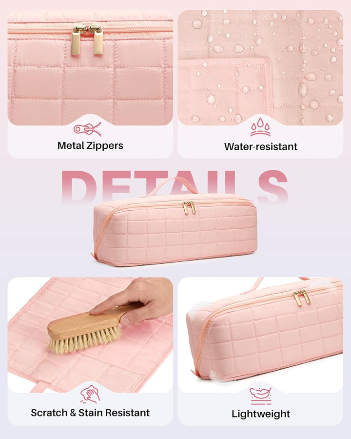 Noldena Hot Tools - Estuche de viaje con bolsa resistente al calor,...