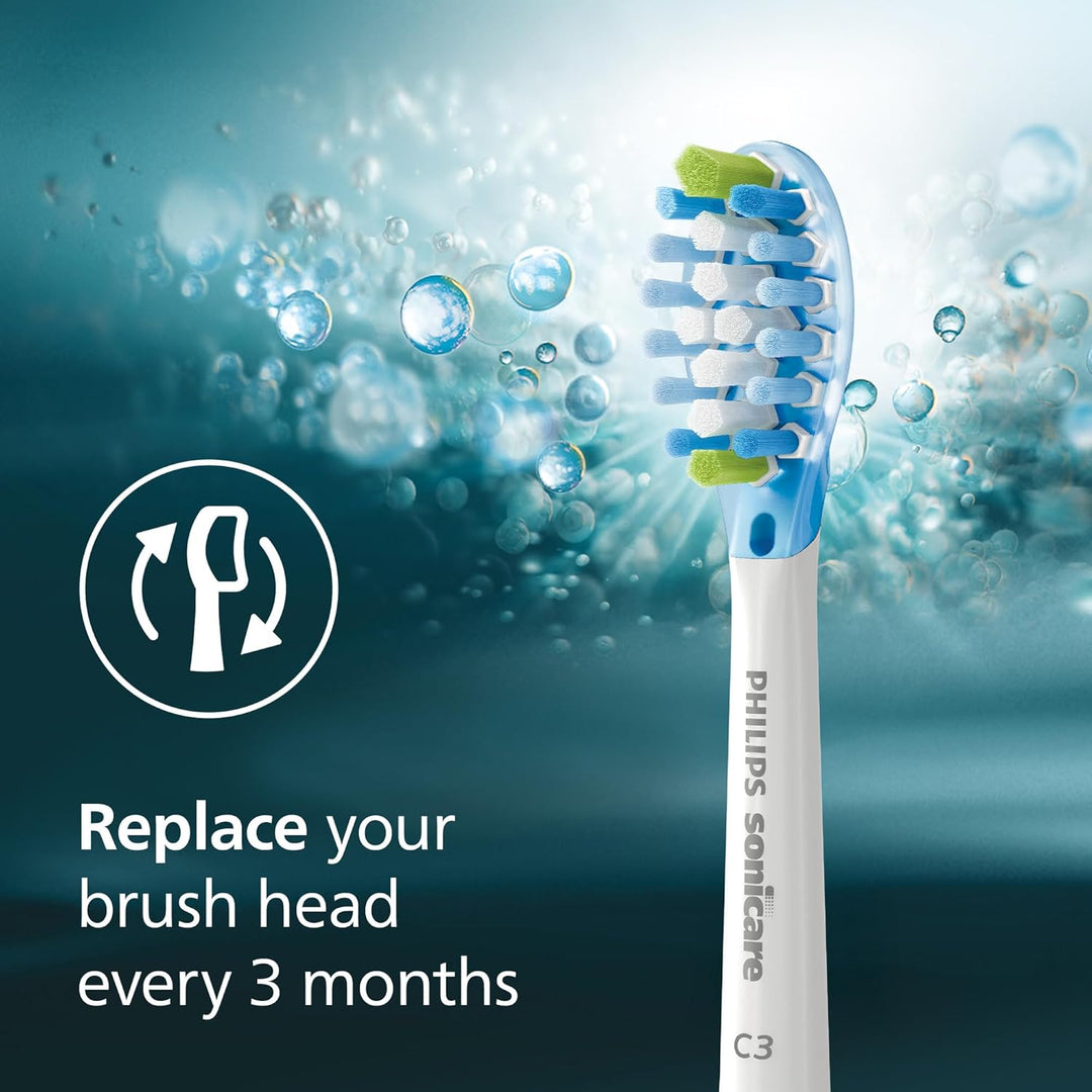 Philips Sonicare C3 Two-in-One - Cabezales de cepillo de dientes el...