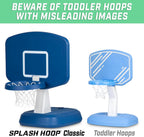GoSports Splash Hoop Classic Juego de Baloncesto para Piscina - Azul