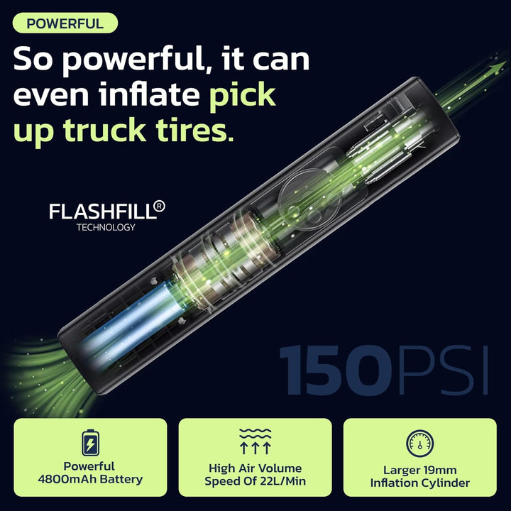 Woowind Compresor de Aire Inflador de Neumáticos Portátil Premium,...