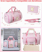 Regalos para niñas de 5 6 7 8 9 10 años de edad, bolsa de viaje para bailar