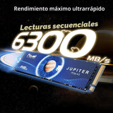 Fikwot FX991 M.2 SSD 500GB NVMe SSD M2 2280 PCIe Gen 4x4, lee hasta...