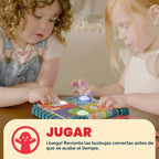 Chuckle & Roar Pop It! Book ABCs - Libro de aprendizaje interactivo iluminado con Pop it!