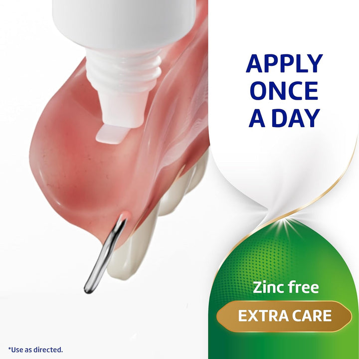 Super Poligrip Extra Care - Crema adhesiva para dentaduras postizas...