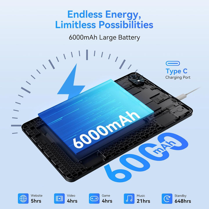 Tablet Android 16 de 10 pulgadas, tableta Android 16 con Gemini AI,...