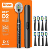Cepillo de dientes eléctrico Bitvae aceptado por la ADA, cepillo de...