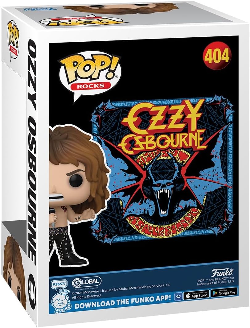 Funko POP! Rocks: Ozzy Osbourne - (1989) - Figura de vinilo colecci...