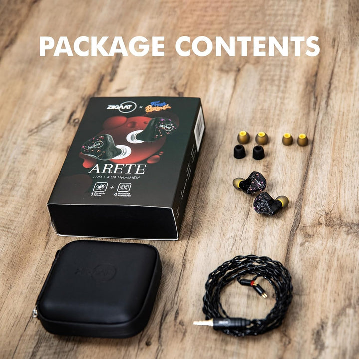 Linsoul ZiiGaat x Fresh Reviews Arete in Ear Monitor, 1DD+4BA Hybri...