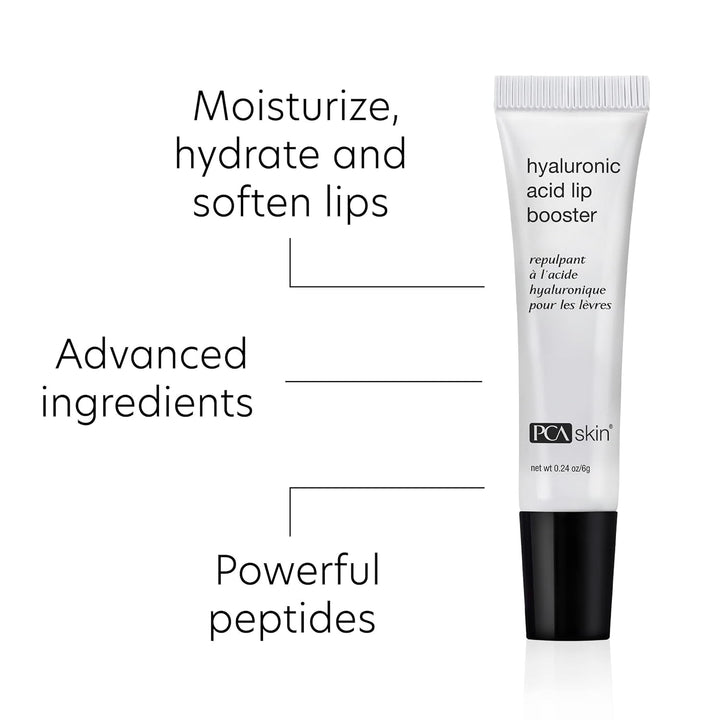 PCA SKIN Suero de labios voluminoso, refuerzo labial de ácido hialu...