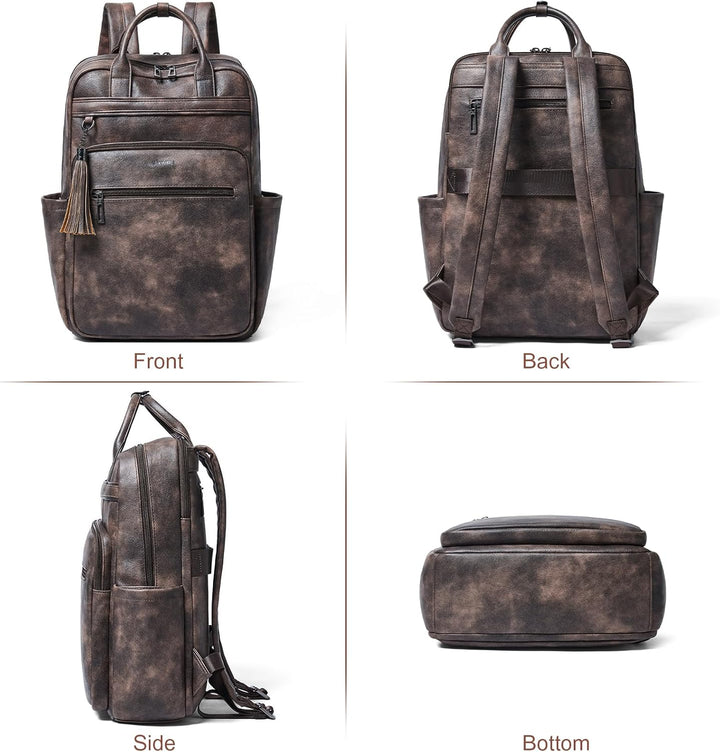 Shrrie - Mochila para laptop de mujer de 15.6 pulgadas, mochila de...