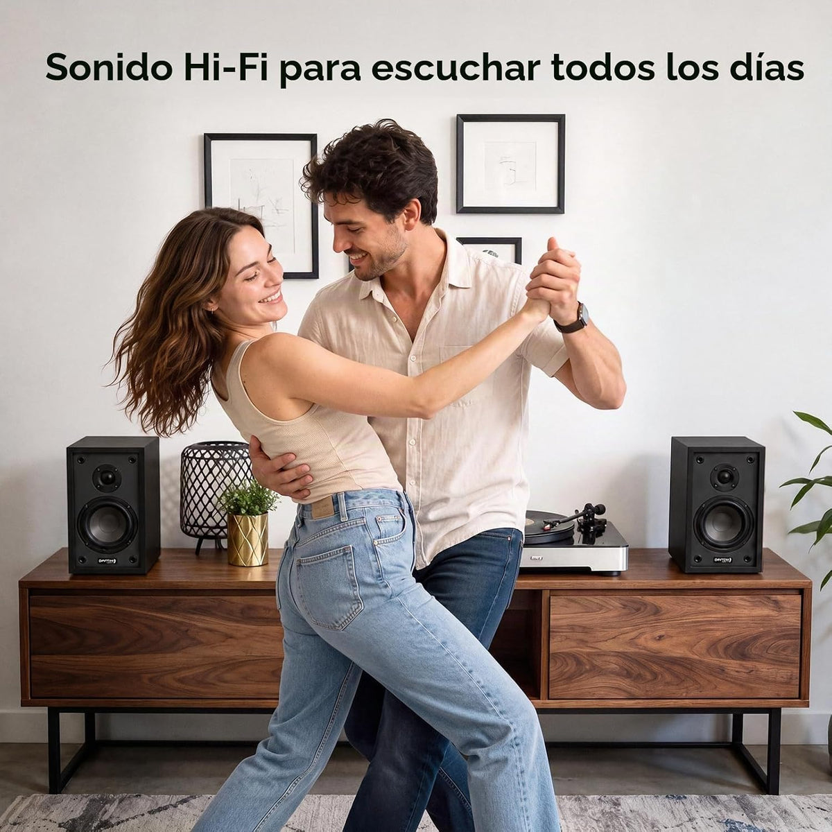 Dayton Audio Classic B40A - Par de altavoces con Bluetooth con Bluetooth