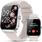 Reloj inteligente para mujeres y hombres, (responder/hacer llamadas) 1.83 pulgadas, HD, rastreador de actividad física smartwatch compatible con Android, iPhone iOS, contador de pasos impermeable IP68