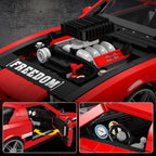 Mould King 10153 equipos del modelo del coche, juguetes del coche de