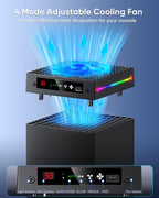 [Pantalla LED] Ventilador de enfriamiento automático para Xbox Series X con