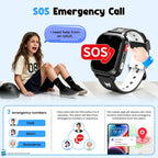 4G embroma el reloj elegante con el perseguidor de GPS, tarjeta de SIM de