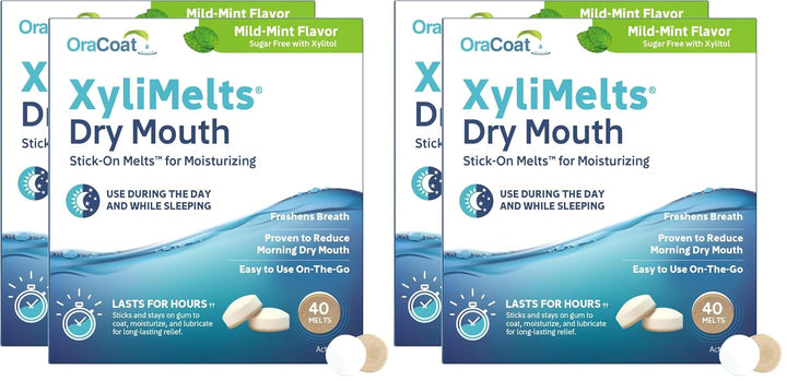 Oracoat XyliMelts para boca seca noche o día – Discos adherentes hi...