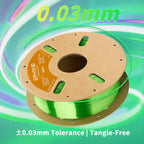 ERYONE Filamento PLA de seda para impresora 3D de 0.07 in +\/- 0.00...