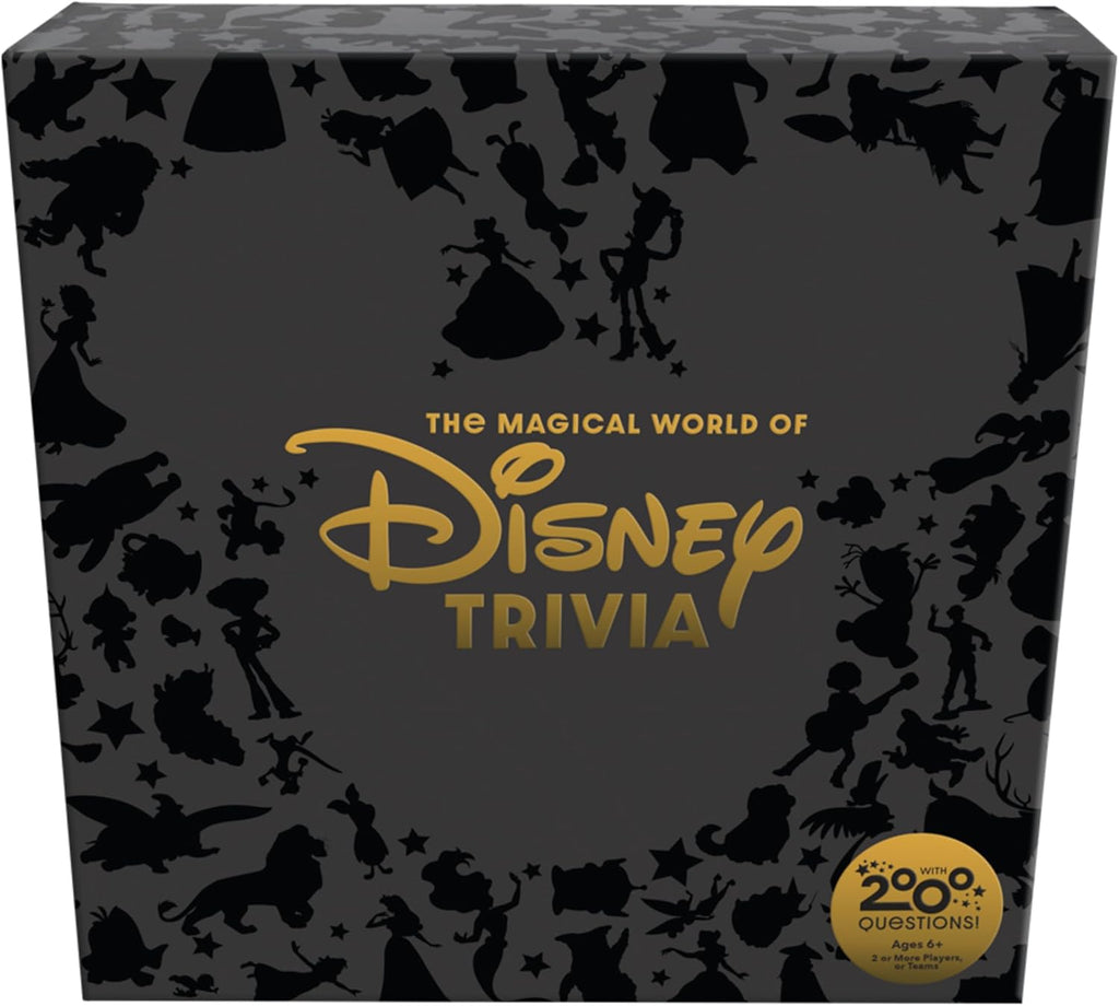 Disney Trivia Juegos de mesa para noche familiar, juegos de viaje
